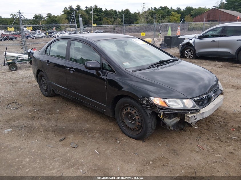 2009 HONDA CIVIC LX | 2HGFA16589H316188 | UPCARS