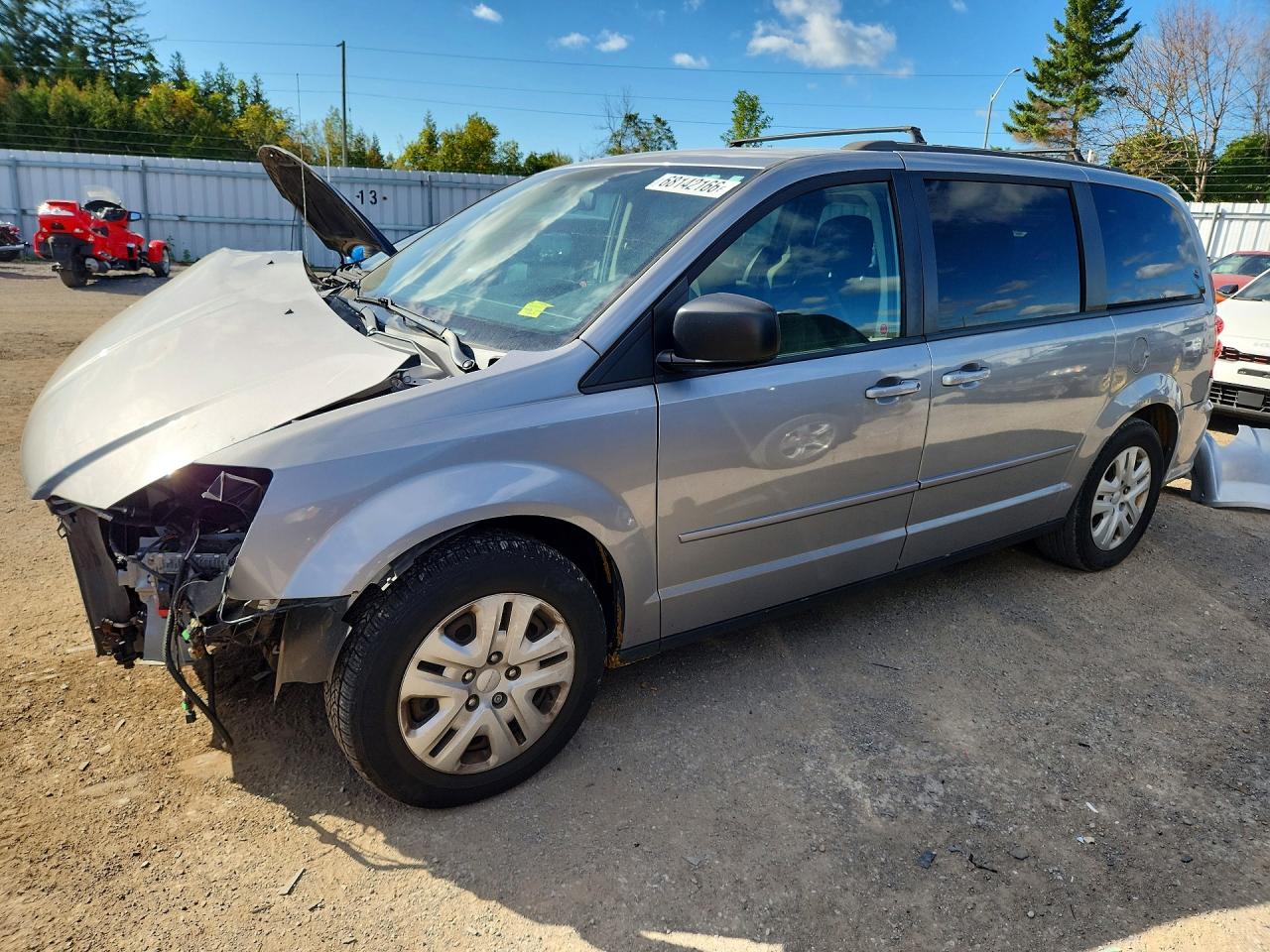 2015 DODGE CARAVAN SE | 2C4RDGBG2FR748634 | UPCARS
