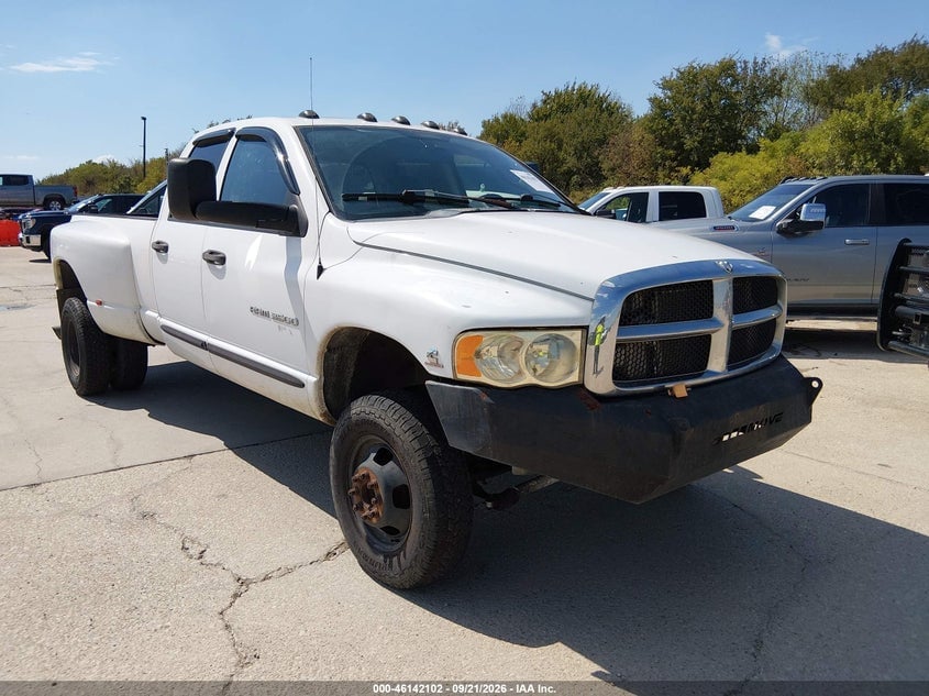 2004 DODGE RAM 3500 SLT/LARAMIE | 3D7MU48C84G280768 | UPCARS