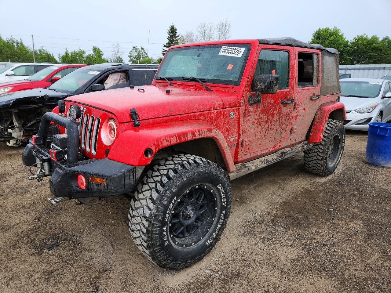 2017 JEEP WRANGLER SAHARA | 1C4BJWEG5HL540016 | UPCARS