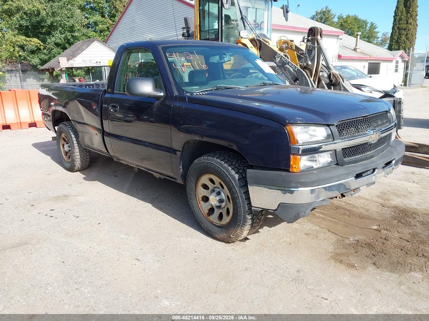 2005 CHEVROLET SILVERADO 1500 WORK TRUCK | 1GCEK14V95Z222700 | UPCARS