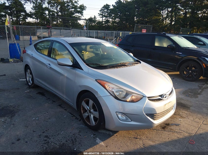 2013 HYUNDAI ELANTRA GLS | 5NPDH4AE0DH322075 | UPCARS