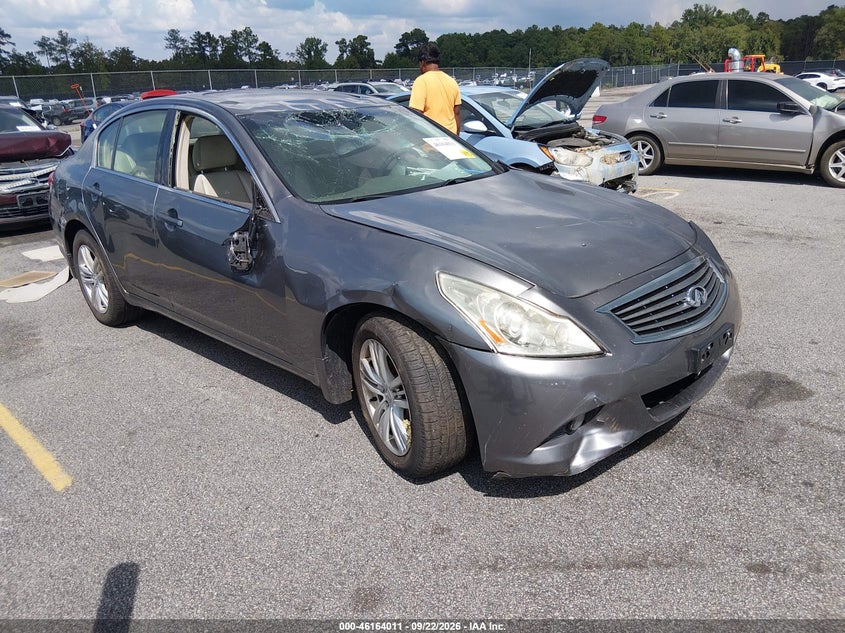 2012 INFINITI G25X | JN1DV6AR0CM861097 | UPCARS
