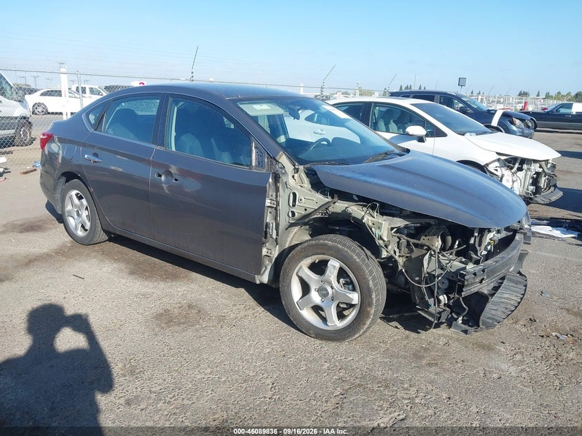 2016 NISSAN SENTRA SV | 3N1AB7AP7GL669501 | UPCARS