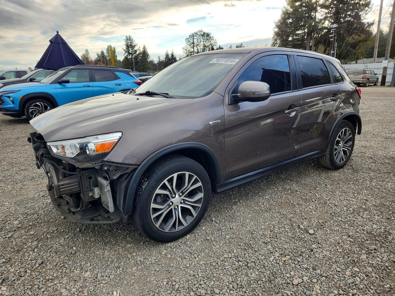 2018 MITSUBISHI OUTLANDER ES | JA4AP3AW3JU004097 | UPCARS
