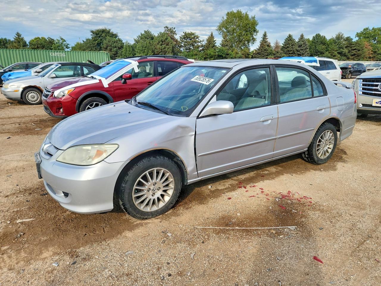2005 HONDA CIVIC EX | 1HGES25795L008350 | UPCARS