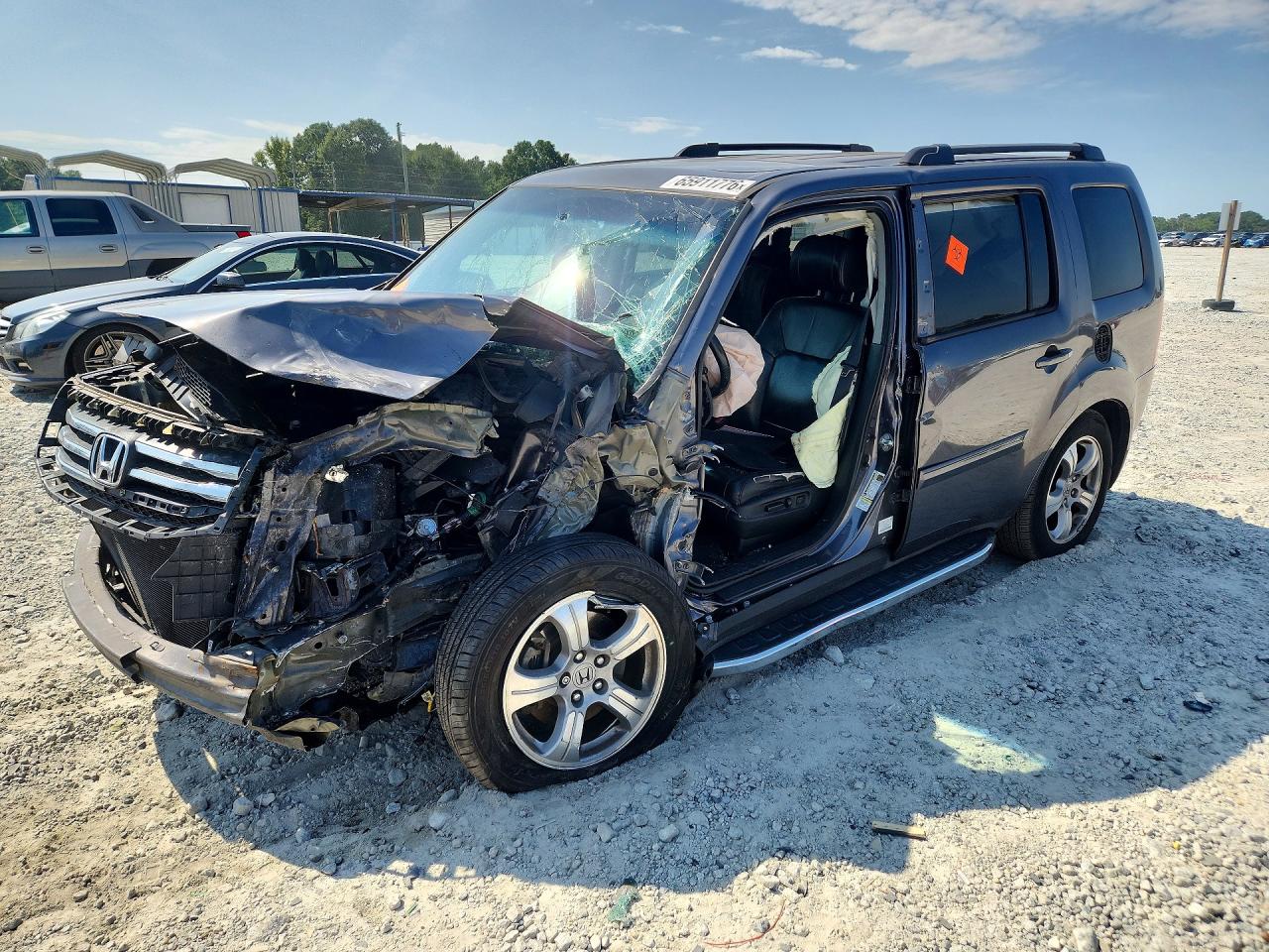 2015 HONDA PILOT EXL | 5FNYF3H59FB026366 | UPCARS