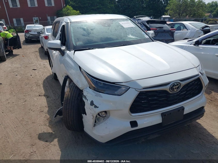 2022 TOYOTA HIGHLANDER LE | 5TDBZRBH2NS562539 | UPCARS