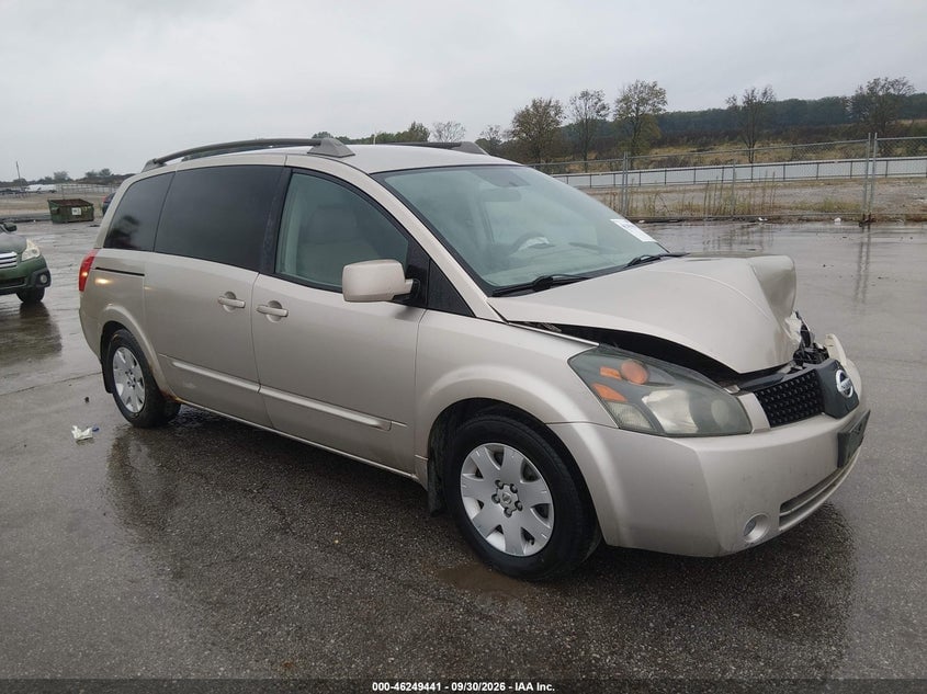 2006 NISSAN QUEST 3.5 | 5N1BV28U46N127984 | UPCARS