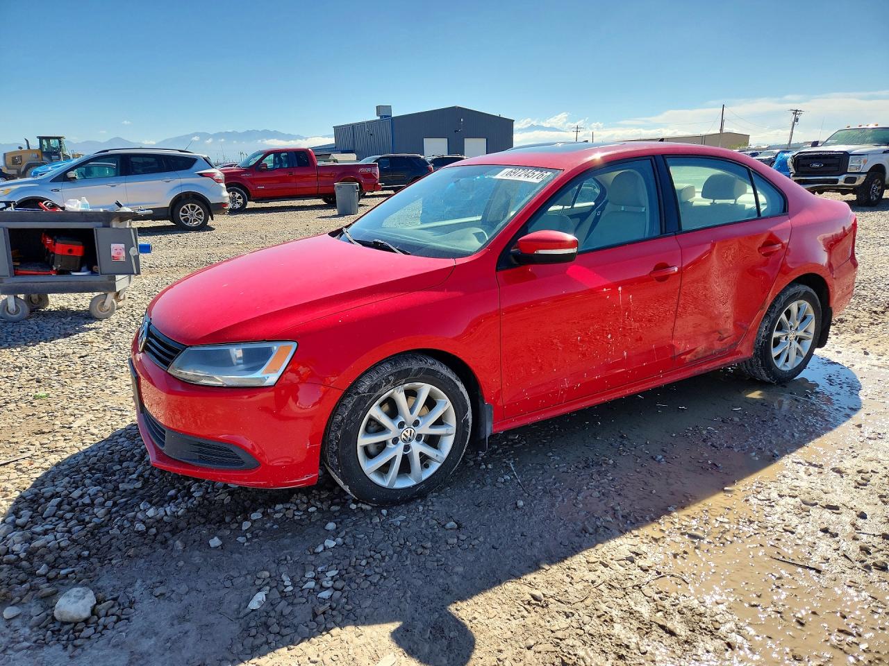 2012 VOLKSWAGEN JETTA SE | 3VWDP7AJ5CM385373 | UPCARS