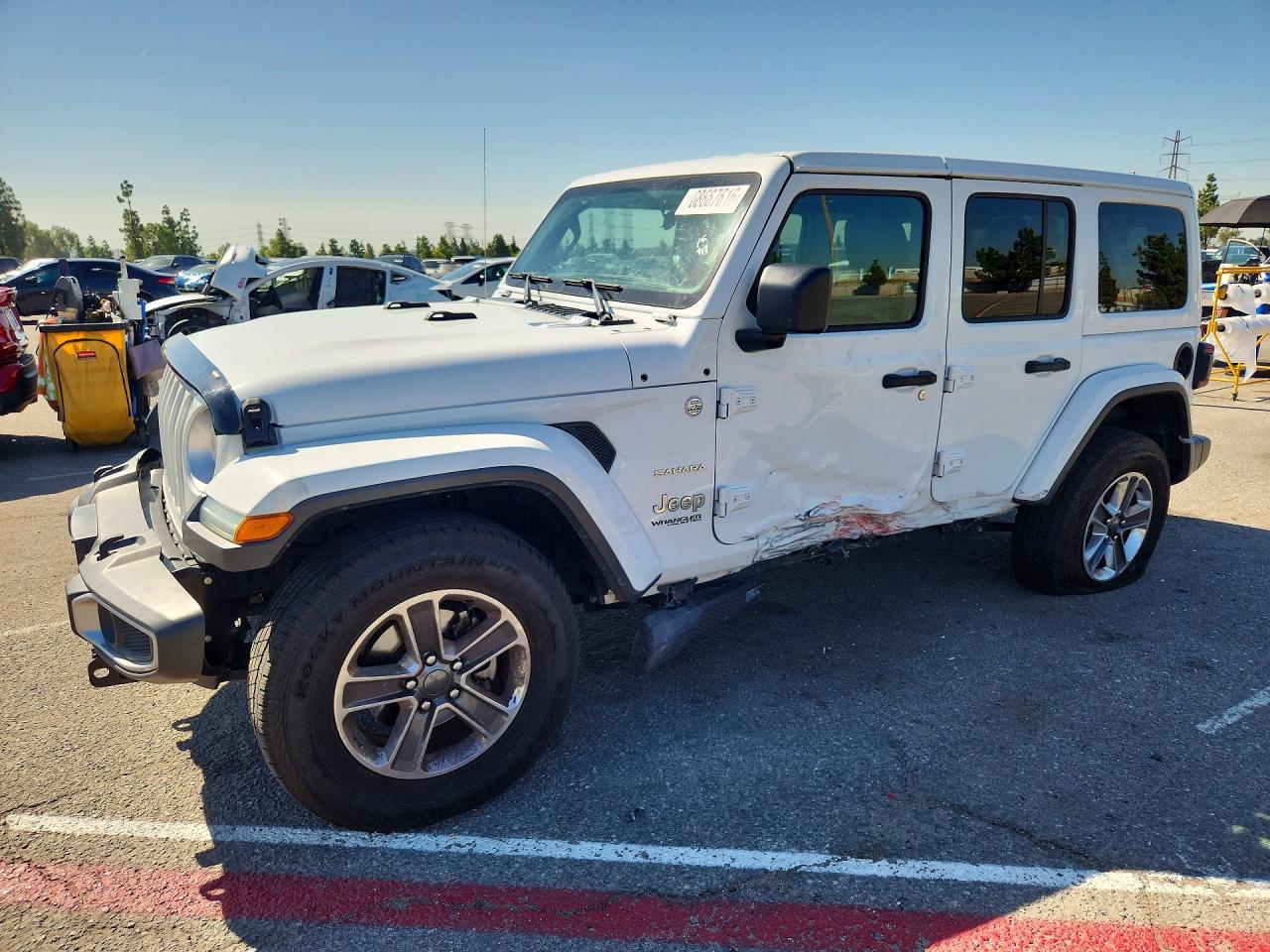 2018 JEEP WRANGLER SAHARA | 1C4HJXEG4JW138640 | UPCARS