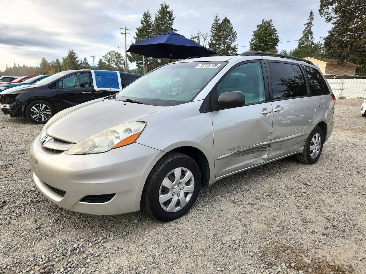 2007 TOYOTA SIENNA LE 8-PASSENGER | 5TDZK23C27S012323 | UPCARS