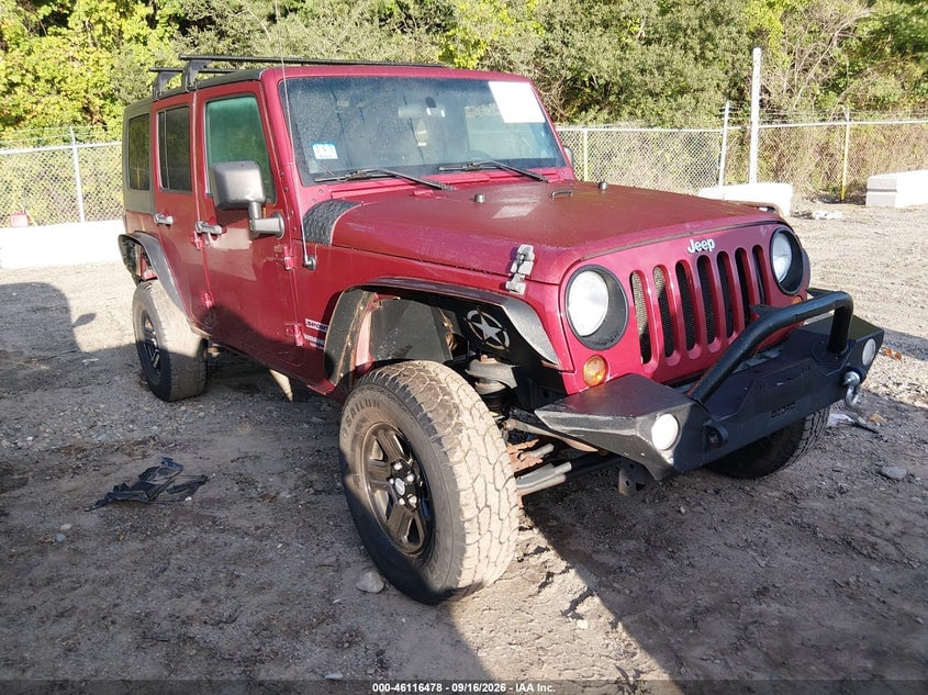 2012 JEEP WRANGLER UNLIMITED SPORT | 1C4BJWDG5CL283885 | UPCARS