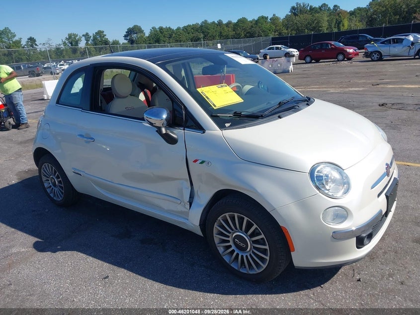 2013 FIAT 500 LOUNGE | 3C3CFFCR7DT663491 | UPCARS