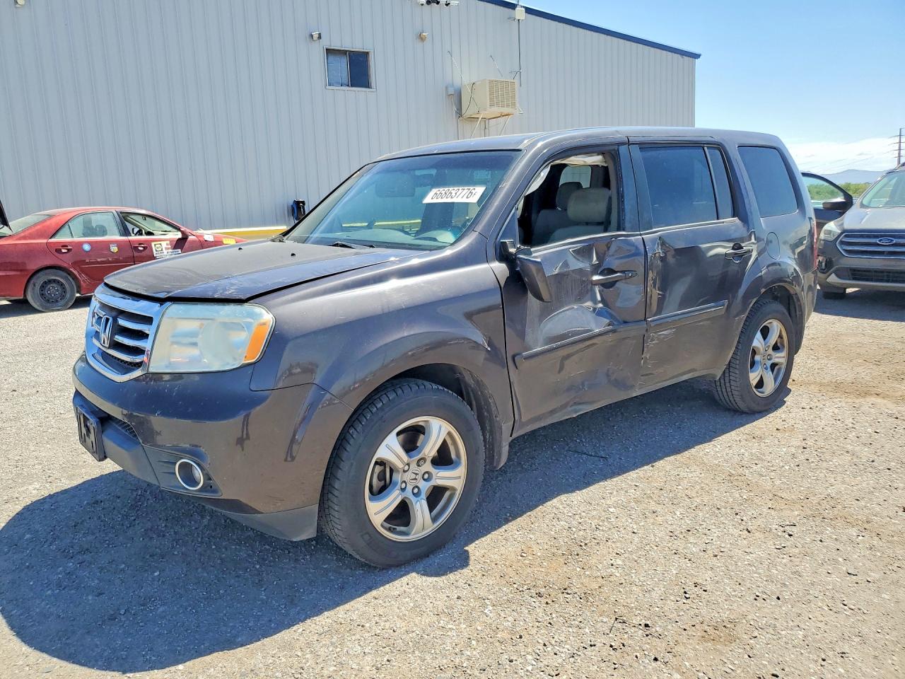 2012 HONDA PILOT EX | 5FNYF3H47CB007107 | UPCARS