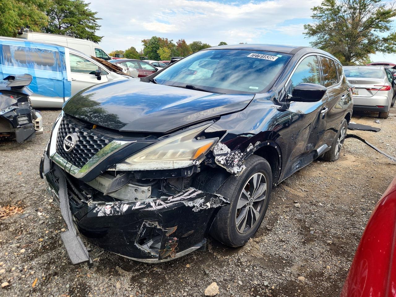 2023 NISSAN MURANO S | 5N1AZ2AS7PC125782 | UPCARS
