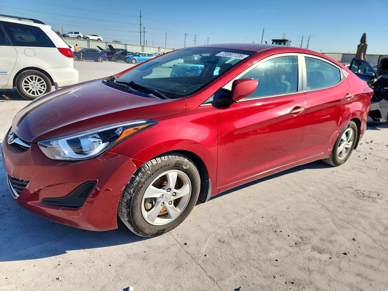 2014 HYUNDAI ELANTRA SE | 5NPDH4AE4EH546547 | UPCARS