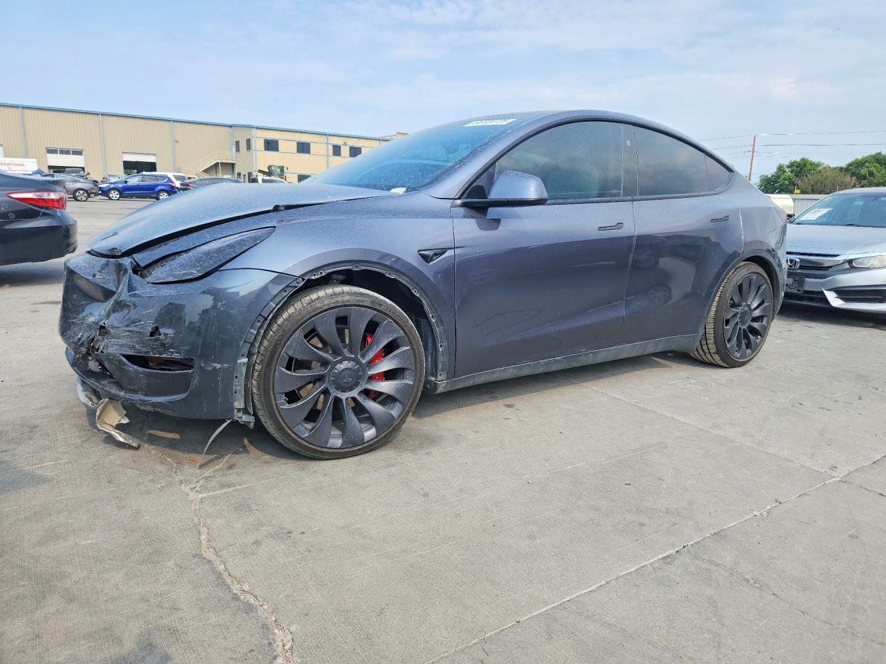 2023 TESLA MODEL Y | 7SAYGDEF2PF872763 | UPCARS