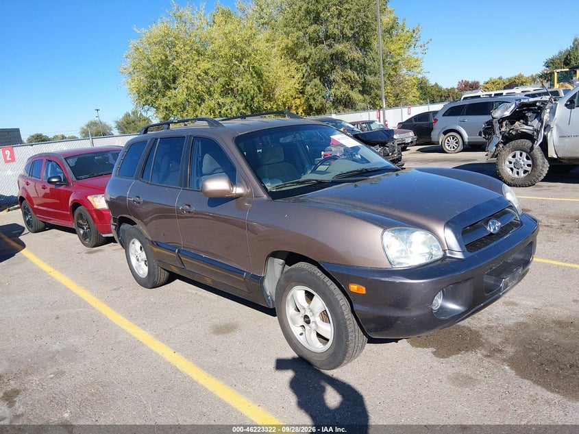 2006 HYUNDAI SANTA FE GLS | KM8SC73D86U071533 | UPCARS