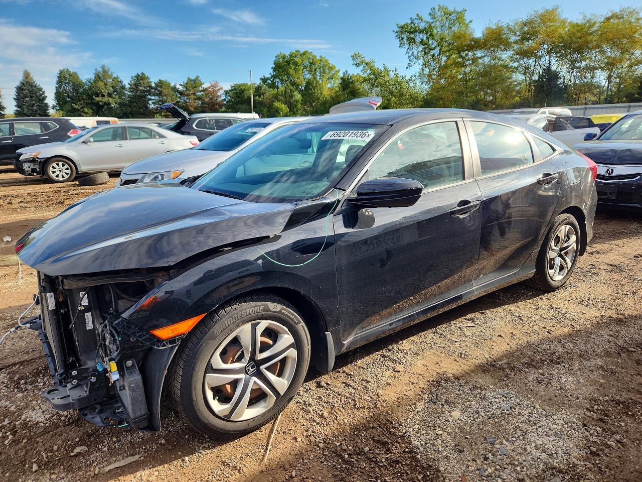 2016 HONDA CIVIC LX | 19XFC2F59GE063681 | UPCARS