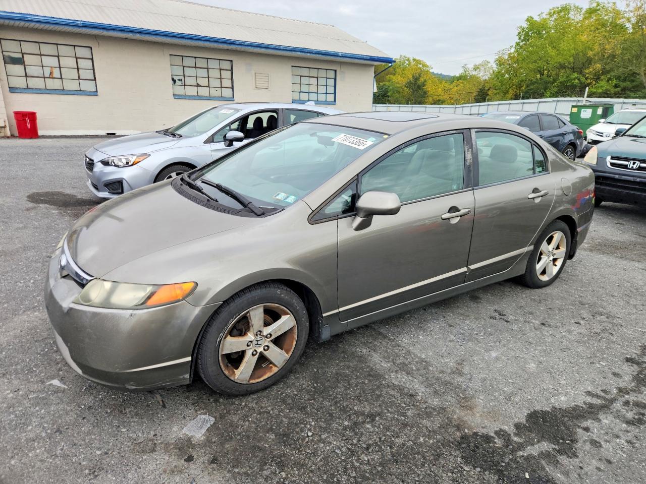 2007 HONDA CIVIC EX | 2HGFA16857H300537 | UPCARS
