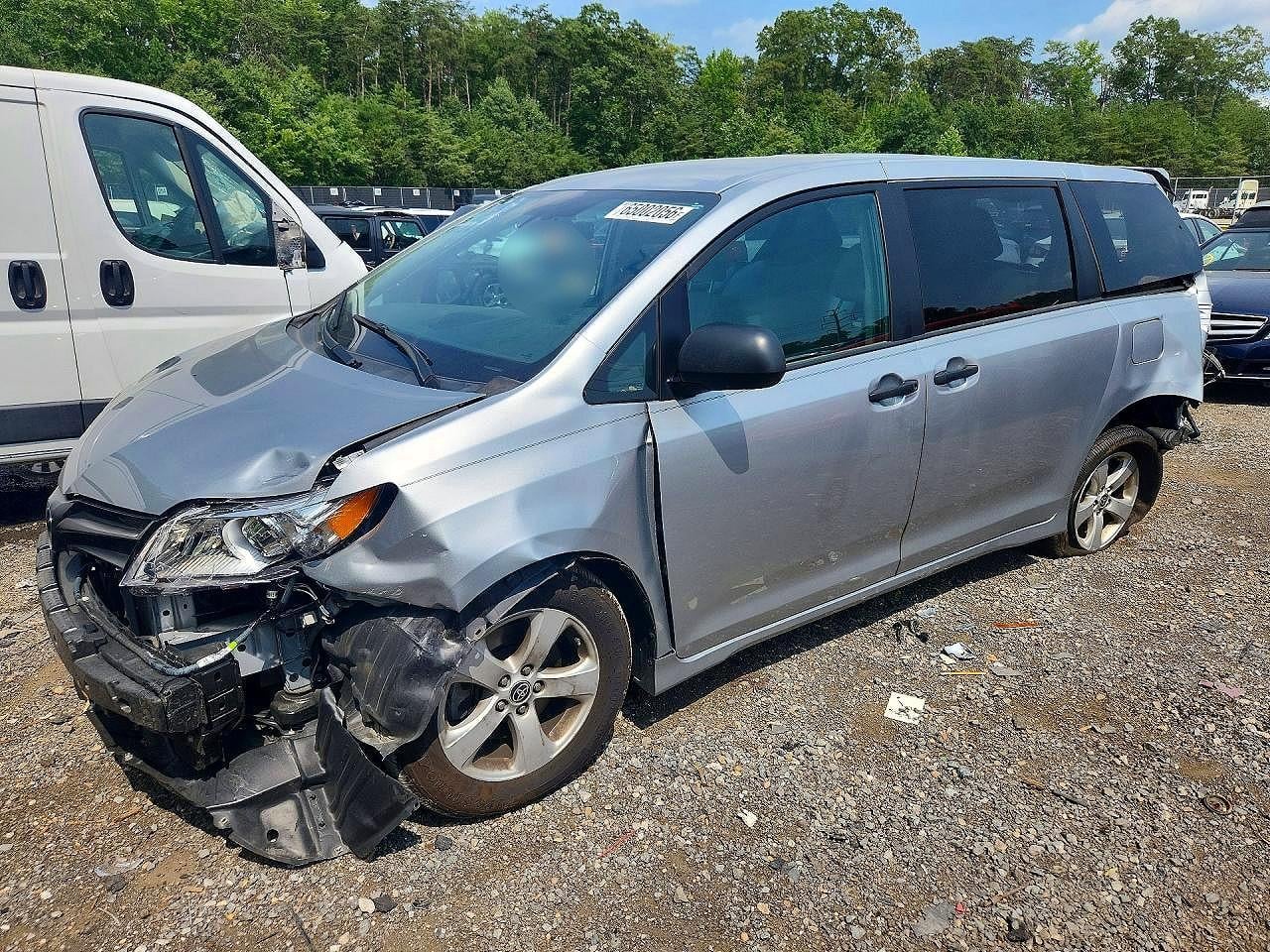 2020 TOYOTA SIENNA L | 5TDZZ3DC9LS086493 | UPCARS