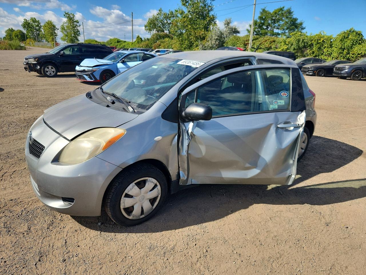 2008 TOYOTA YARIS BASE | JTDJT923585157285 | UPCARS