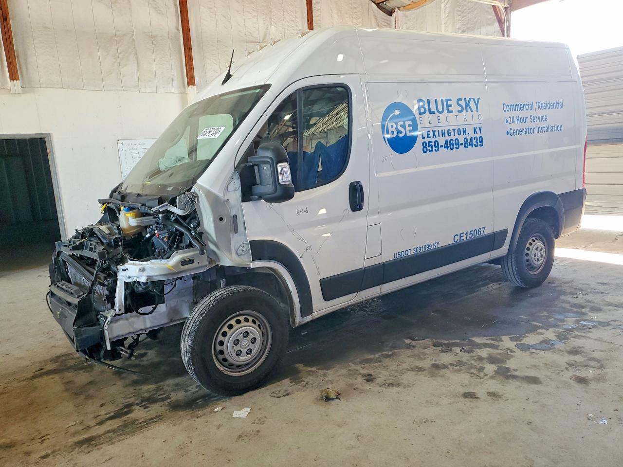 2025 RAM PROMASTER | 3C6LRVCG3SE558984 | UPCARS