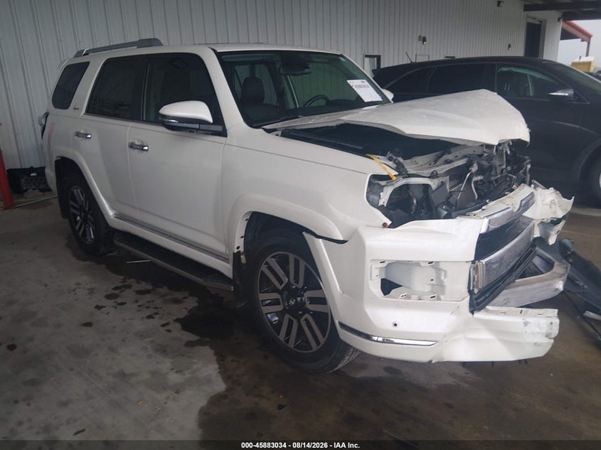 2020 TOYOTA 4RUNNER LIMITED | JTEZU5JR3L5215445 | UPCARS