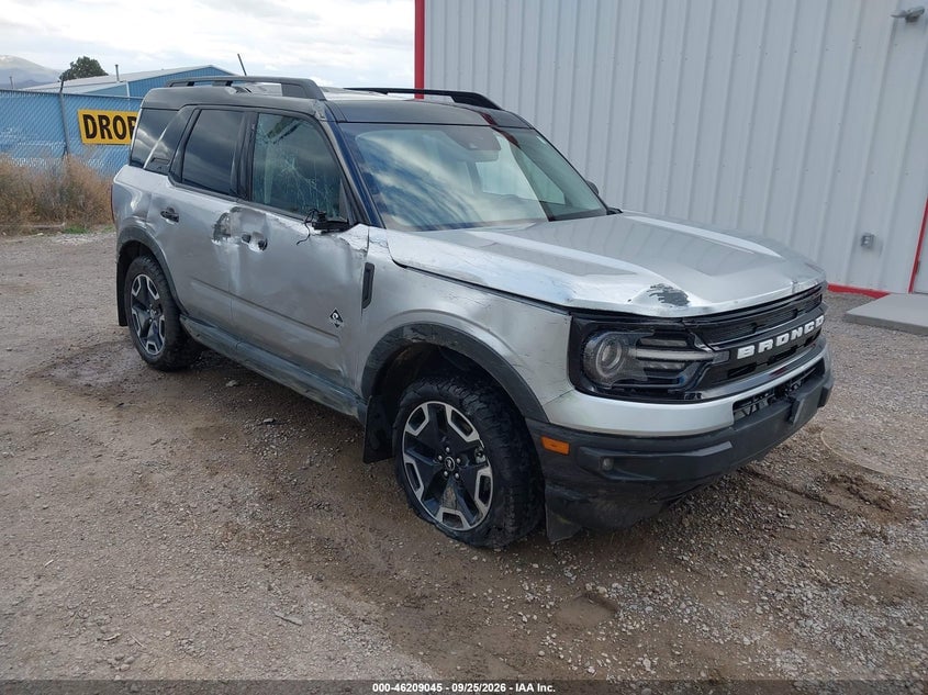 2021 FORD BRONCO SPORT OUTER BANKS | 3FMCR9C60MRB09714 | UPCARS
