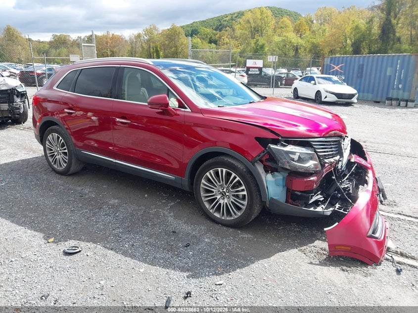 2018 LINCOLN MKX RESERVE | 2LMPJ6LR3JBL42132 | UPCARS