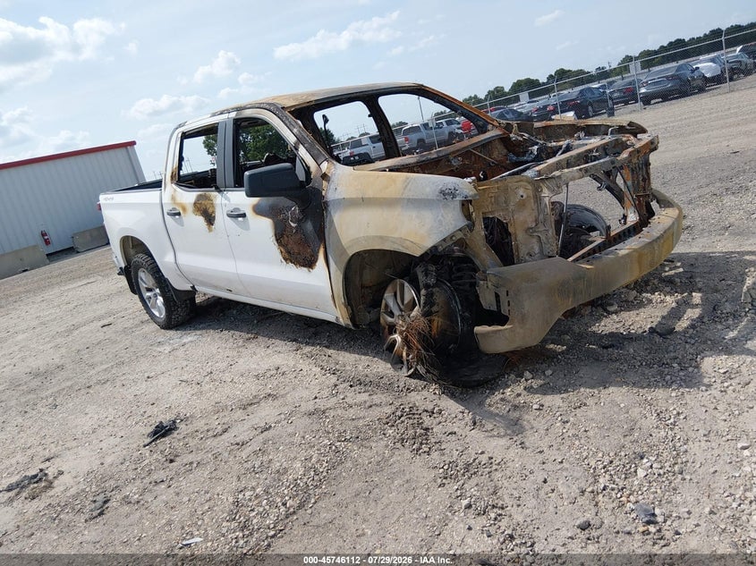 2022 CHEVROLET SILVERADO 1500 LTD 4WD  SHORT BED CUSTOM | 1GCPYBEK0NZ225129 | UPCARS