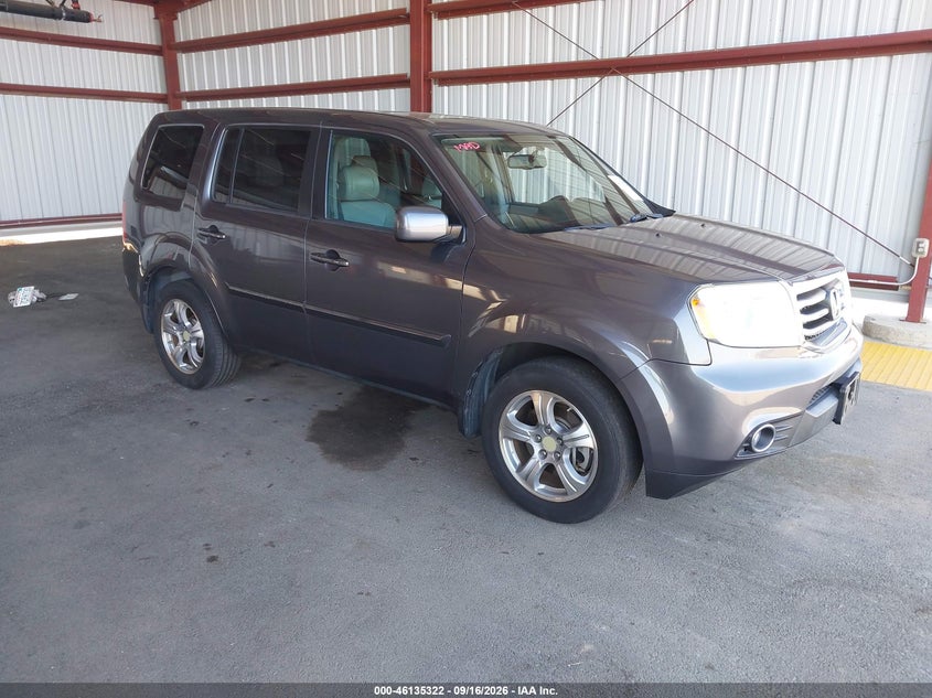 2014 HONDA PILOT EX-L | 5FNYF3H55EB017842 | UPCARS