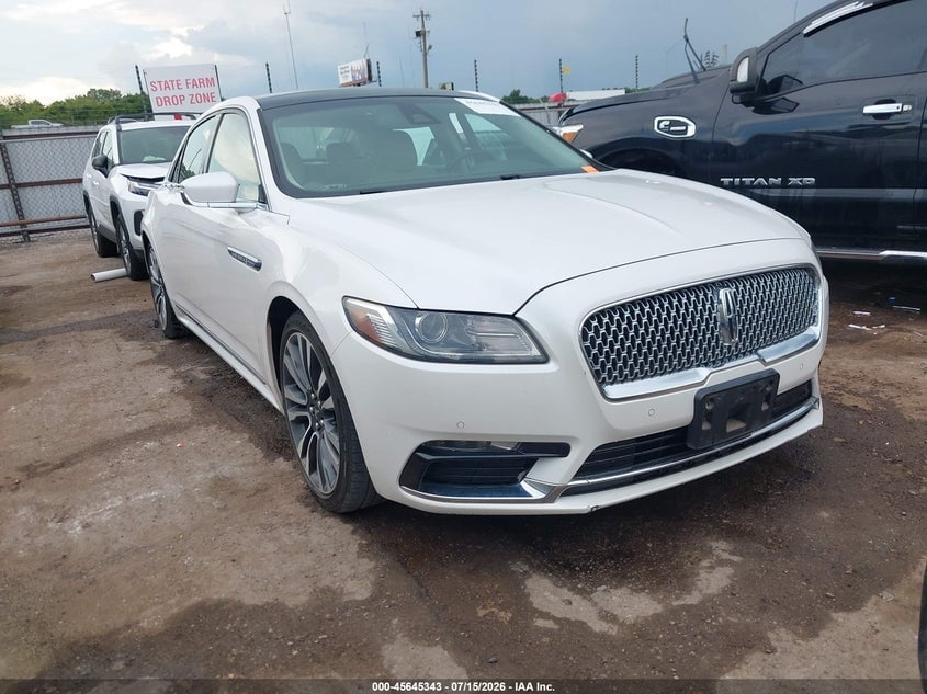 2019 LINCOLN CONTINENTAL SELECT | 1LN6L9SK0K5609403 | UPCARS