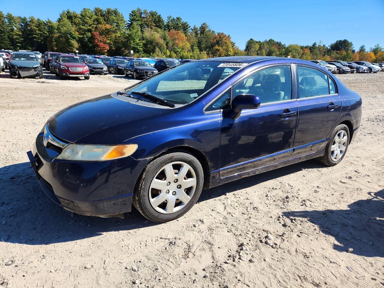 2008 HONDA CIVIC LX | 2HGFA16598H526488 | UPCARS
