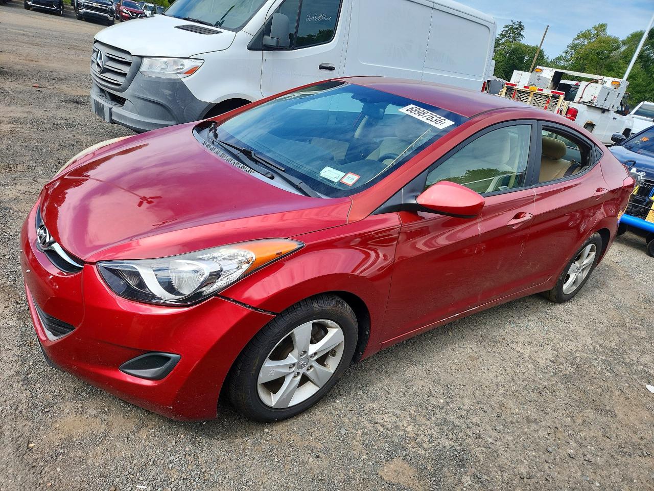 2011 HYUNDAI ELANTRA GLS | KMHDH4AE3BU150798 | UPCARS
