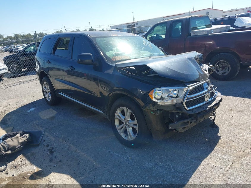 2013 DODGE DURANGO SXT | 1C4RDHAG8DC500126 | UPCARS