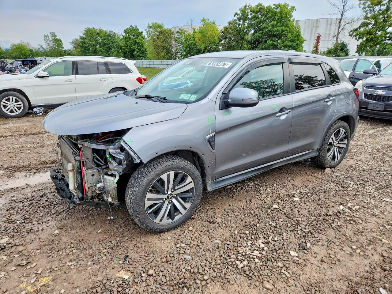2020 MITSUBISHI OUTLANDER ES | JA4AR3AU8LU014040 | UPCARS