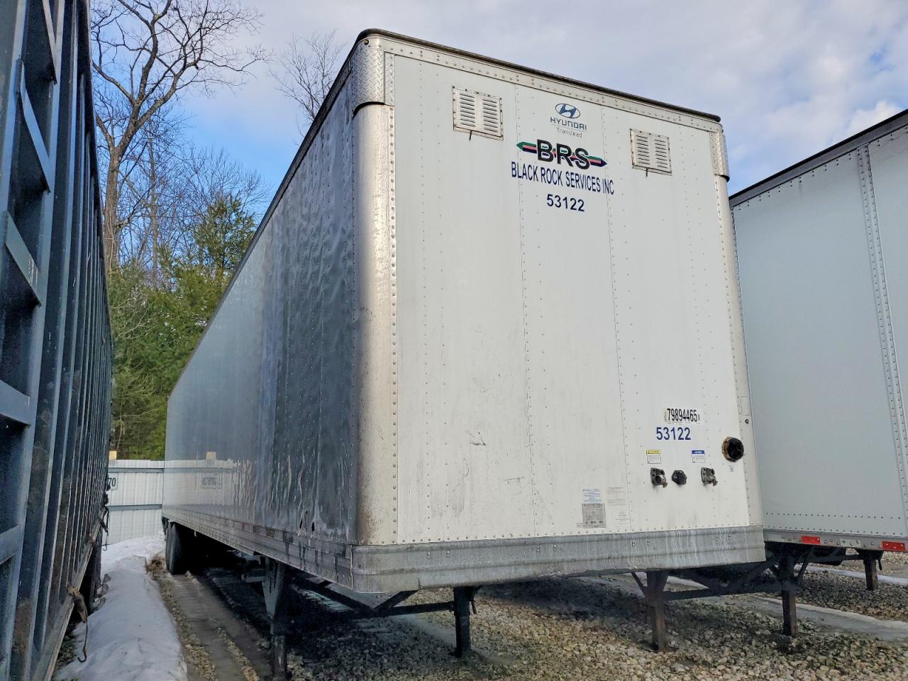 2022 HYTR UNKNOWN HYUNDAI TRANSLEAD VI2530152-AJS DRY VAN TRAILER | 3H3V532K9NJ705010 | UPCARS