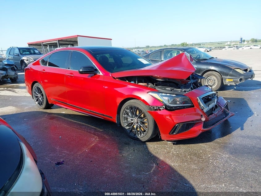 2019 GENESIS G80 3.3T SPORT | KMHGN4JB6KU300446 | UPCARS