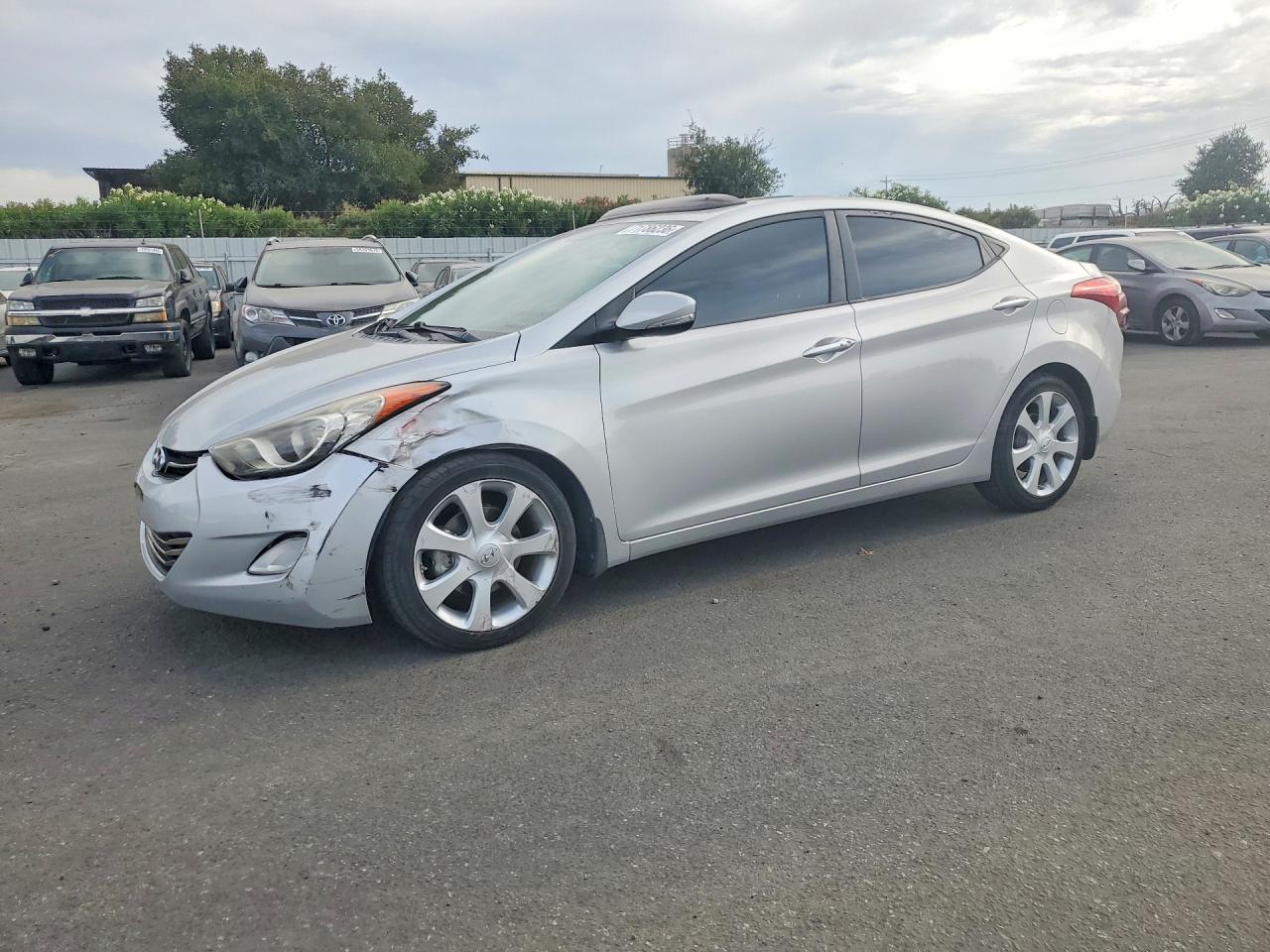 2013 HYUNDAI ELANTRA LIMITED | KMHDH4AE6DU962468 | UPCARS