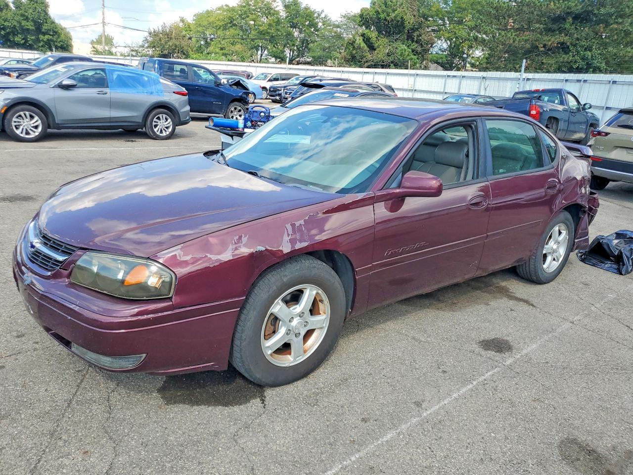 2004 CHEVROLET IMPALA LS | 2G1WH52KX49326570 | UPCARS