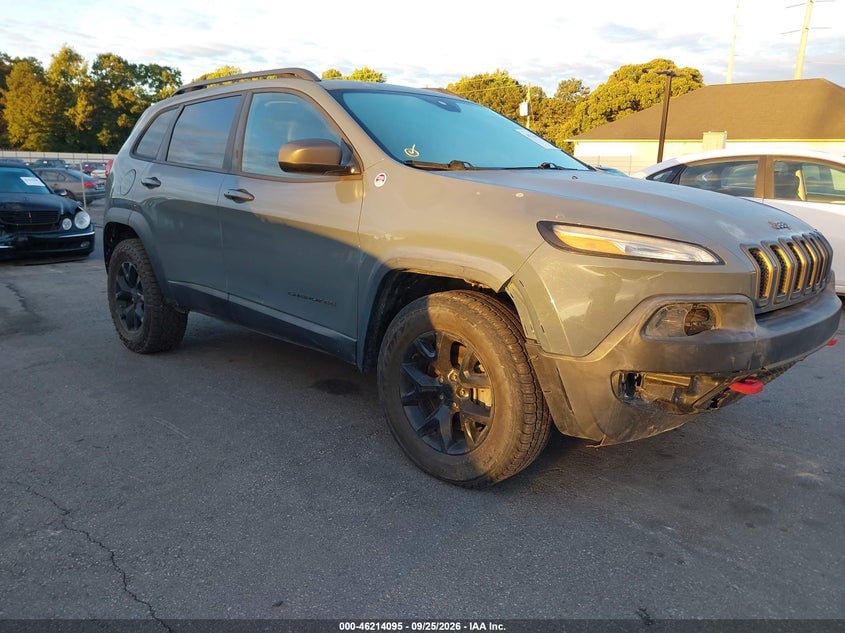 2015 JEEP CHEROKEE TRAILHAWK | 1C4PJMBS1FW576168 | UPCARS