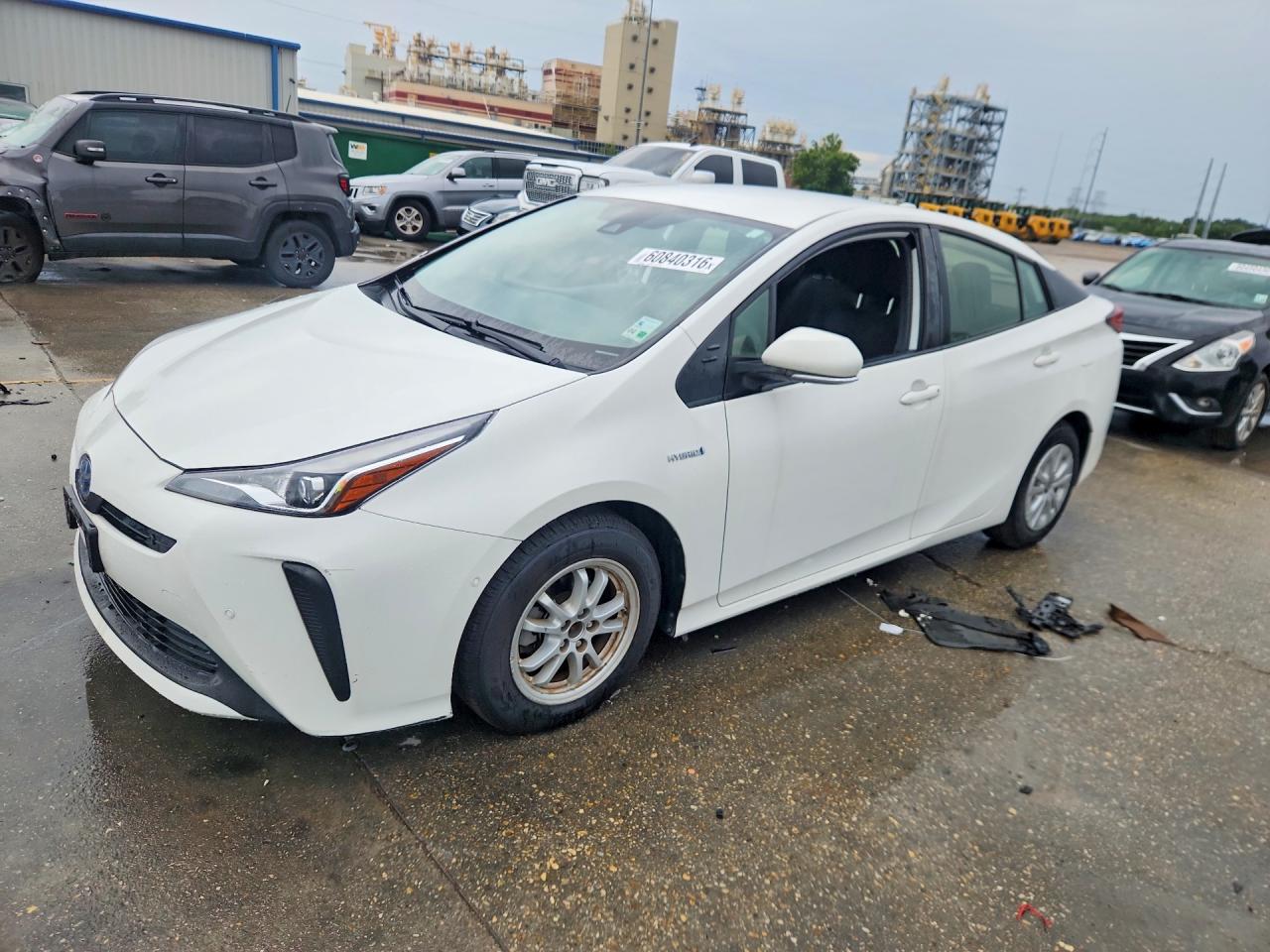 2021 TOYOTA PRIUS LE | JTDKAMFU4M3145151 | UPCARS