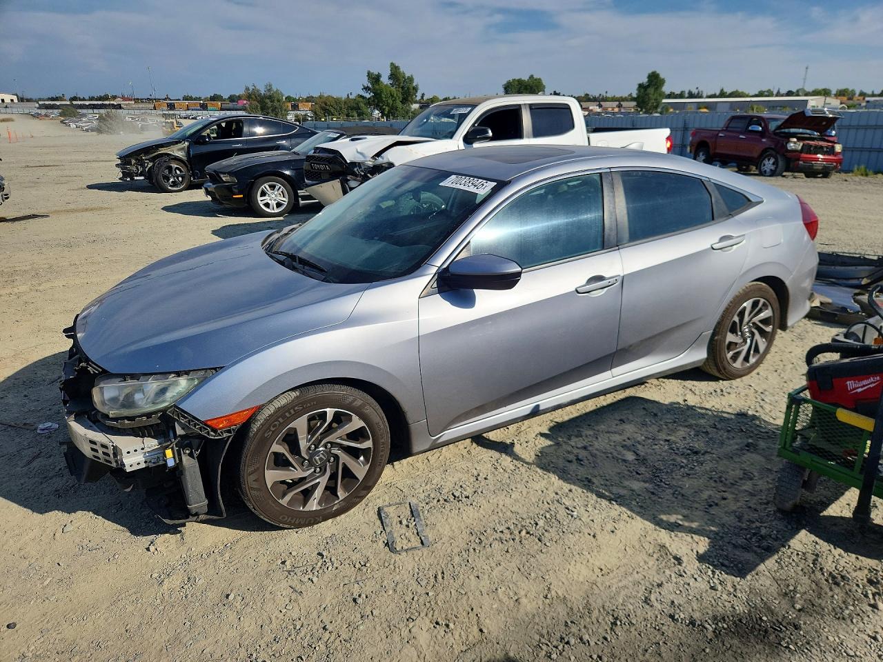 2017 HONDA CIVIC EX | 19XFC2F78HE204694 | UPCARS
