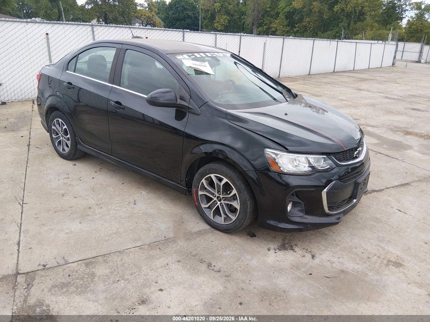 2020 CHEVROLET SONIC FWD  LT | 1G1JD5SB1L4107276 | UPCARS