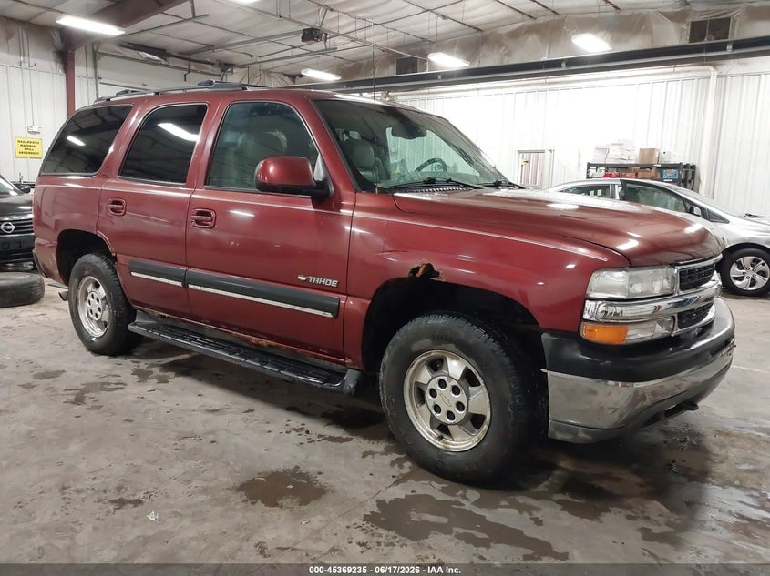 2001 CHEVROLET TAHOE LT | 1GNEK13T31J179665 | UPCARS