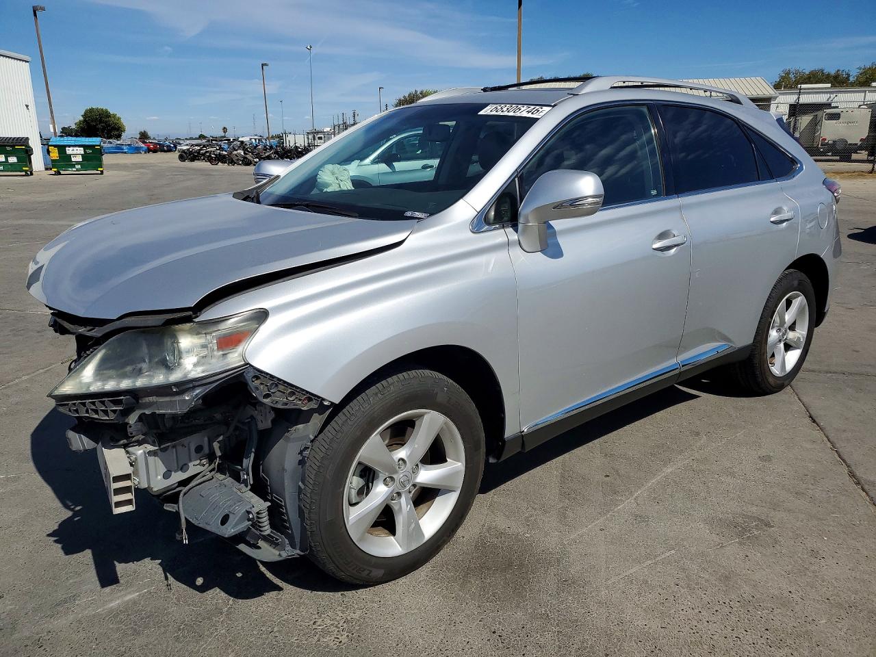 2013 LEXUS RX350 BASE | JTJBK1BA1D2458989 | UPCARS