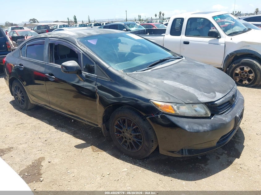 2012 HONDA CIVIC LX | 2HGFB2F58CH570235 | UPCARS