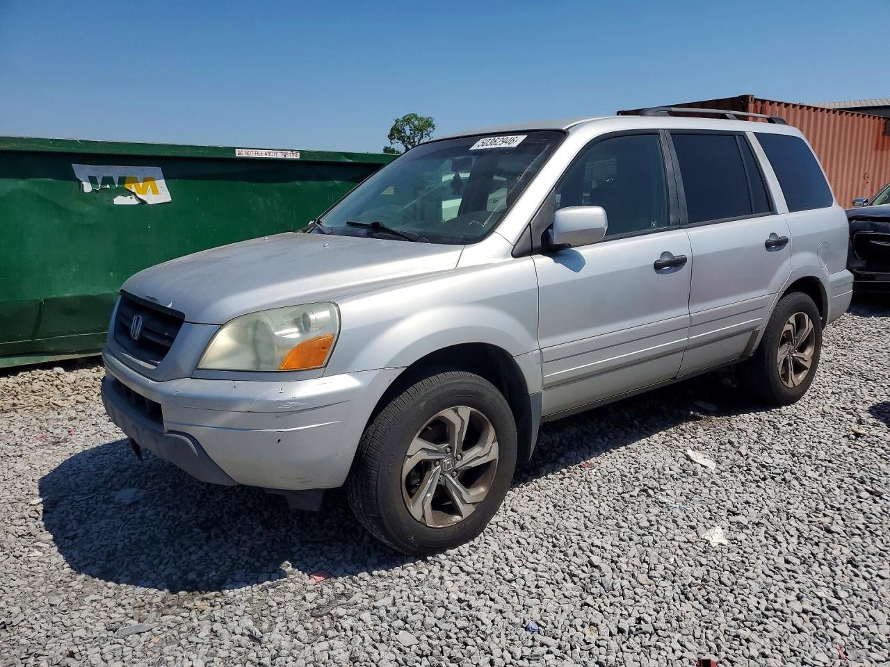 2003 HONDA PILOT EXL | 2HKYF18623H526945 | UPCARS